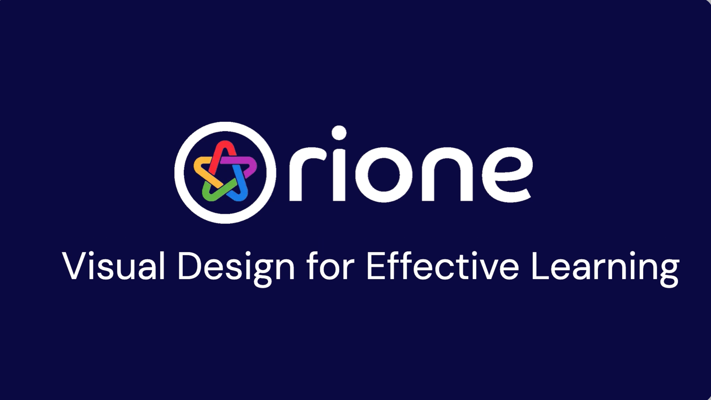 Visual Design for Effective Learning