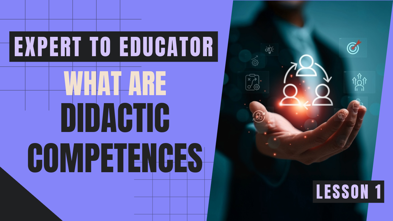  What Are Didactic Competences