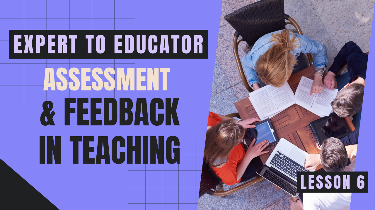 Assessment and Feedback in Teaching